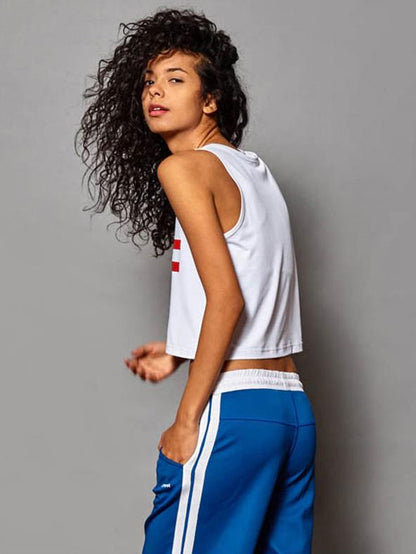 Sleeveless Casual Printed Tank
