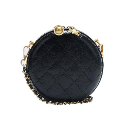 Canteen Bag Chain Argyle Hardware Crossbody Bag