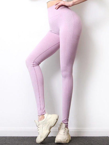 Wrap Solid Sweat Absorb Yoga Leggings