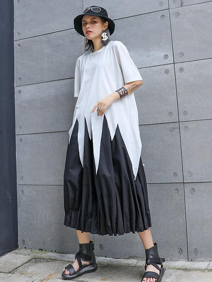 Original Solid Asymmetric T-Shirt