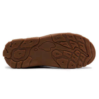 Outdoor leather comfortable flat women's boots
