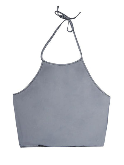 Fashion Sexy Condole Belt Sports Tank