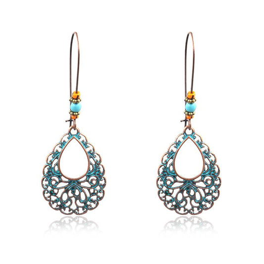 Bohemian ethnic style long wild drop Earrings Wholesale