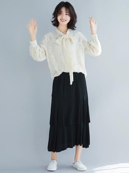 New Loose Falbala  Skirt