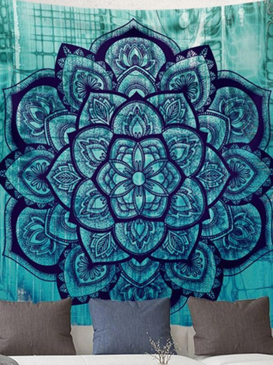 Beautiful Summer Bohemia Rectangle Shawl Beach Mat Yoga Mat