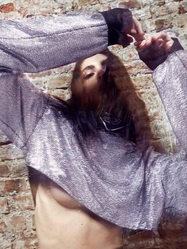 Sequinned Hooded Loose Hoodies