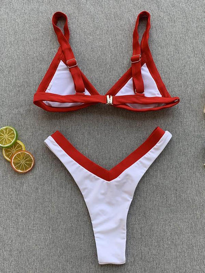 Sexy Triangle Top Beach Bikinis Swimwear