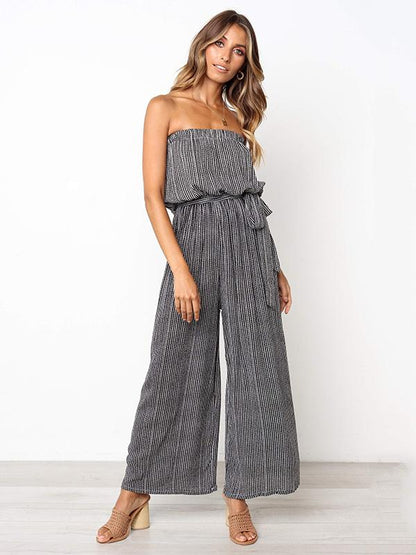 Sexy Strapless Bandage Jumpsuits