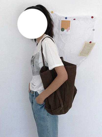 Canvas Large Shopping Bag