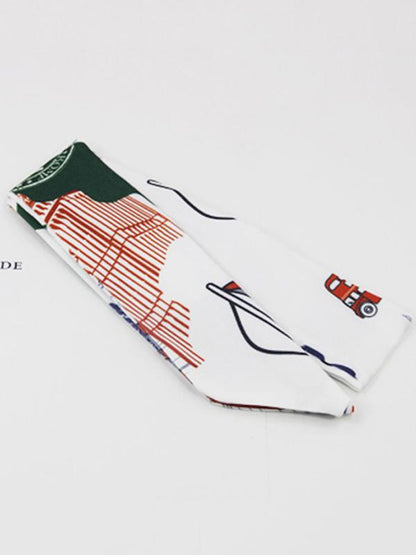 Printed Rabbit-ears Hair Band