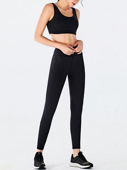 Sexy Solid Quick Dry Yoga Suits
