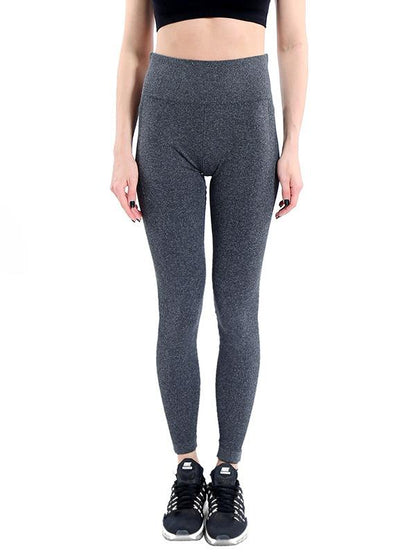 Solid Color Breathable Yoga Leggings