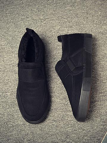 Warm Solid Color Loafers