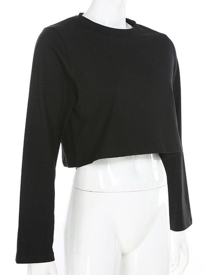 Simple Solid Loose Casual T-Shirt