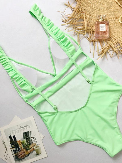 One-piece Beach Sexy Bikinis Swimwear