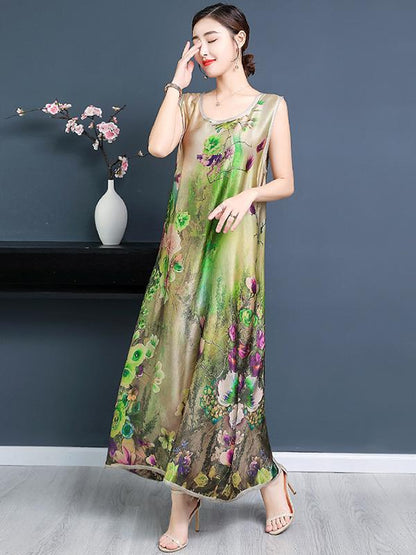 National Style Super Loose Long Dress
