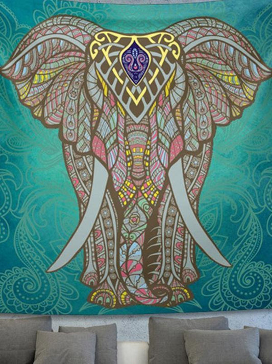 Pretty Summer Rectangle Shawl Beach Mat Yoga Mat