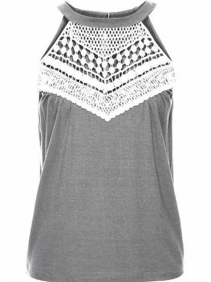 LaceT-shirt Vest for Ladies