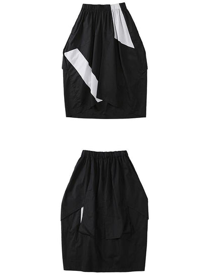 Original Split-joint Asymmetric Skirt