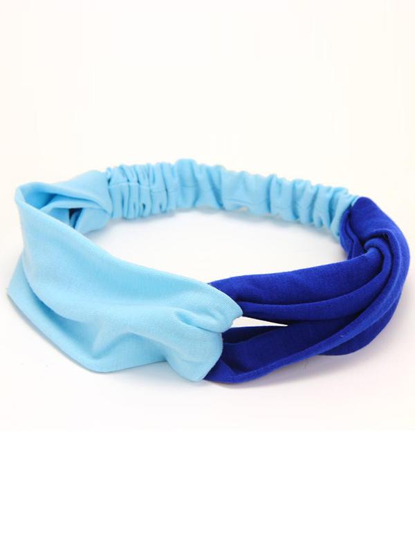 Two Tone Elastic Headband Accessories
