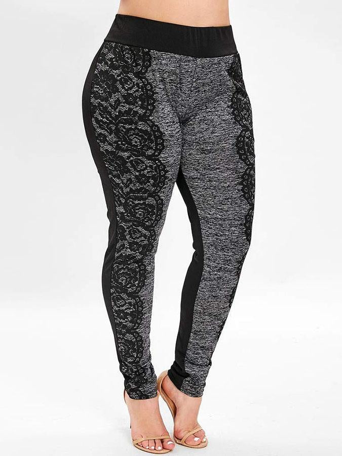 Printed Floral Casual Comfortable Pants