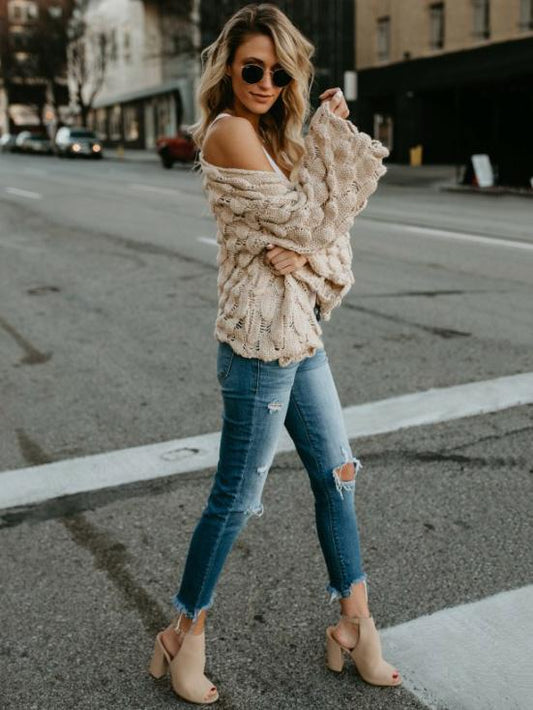 Peep Toe Sandal Block High Heels