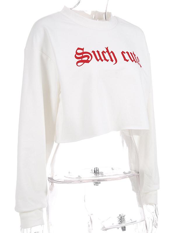 Fashion Street Casual Sweat Shirts