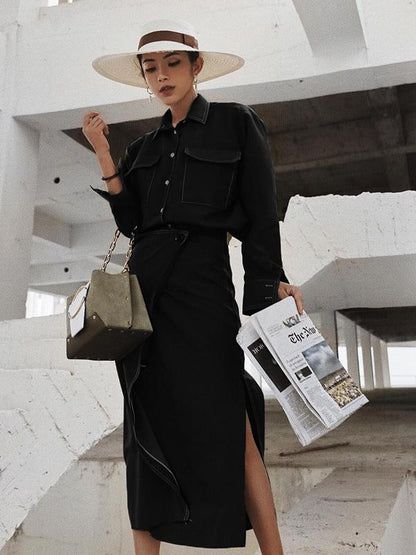 Fashion Long Sleeves Blouse Shirt Tops