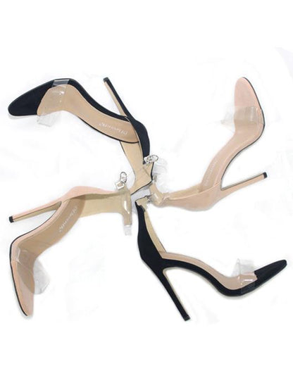 Fashion Clear Sandal High Heels
