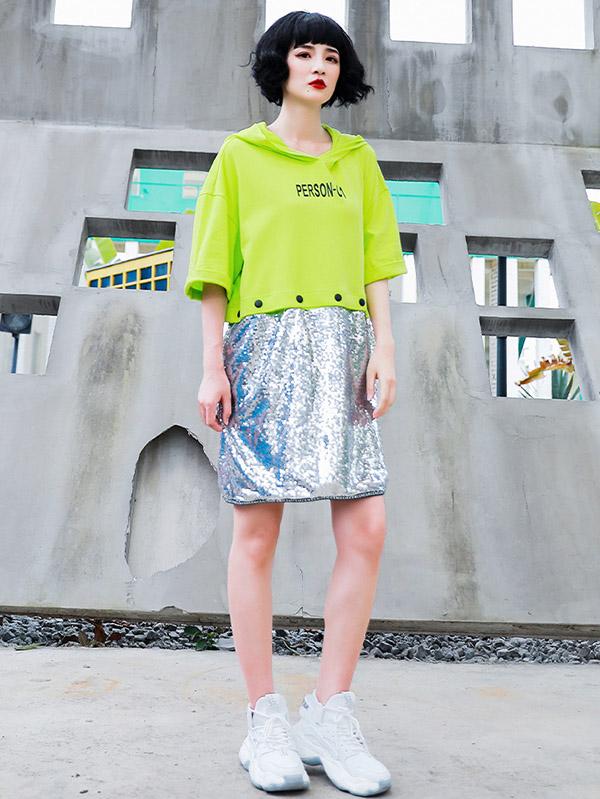 Leisure Split-Joint Short Sleeve Hoodies