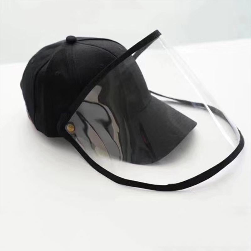 Fisherman Protective Hat Baseball Cap Transparent Protection Mask