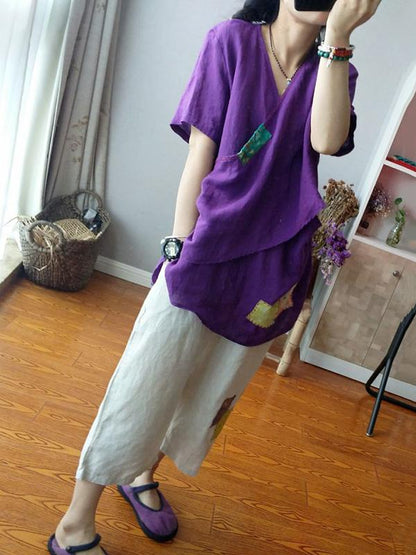 Vintage Ramie Cotton Shirt