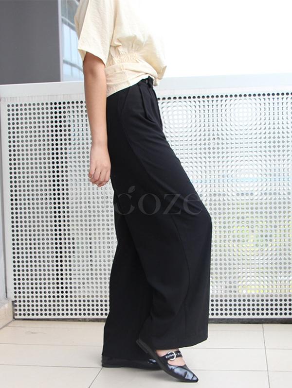 Loose Wide-leg Pants