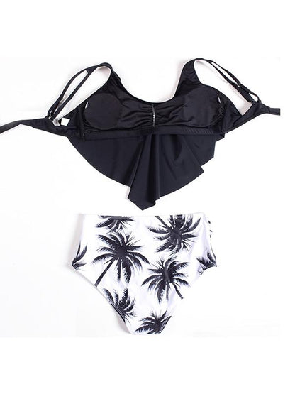 Sexy Printed Empire Tankini