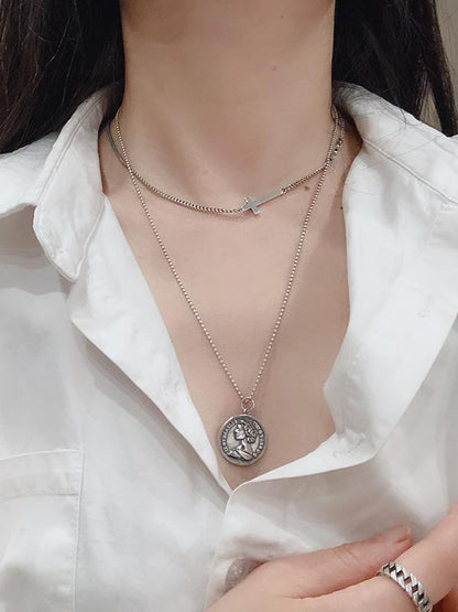 Simple Silver Necklace