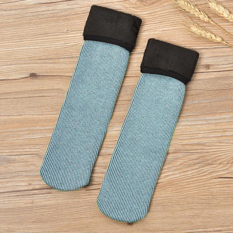Cotton Wool Casual Keep Warm Bright Silk Women Socks