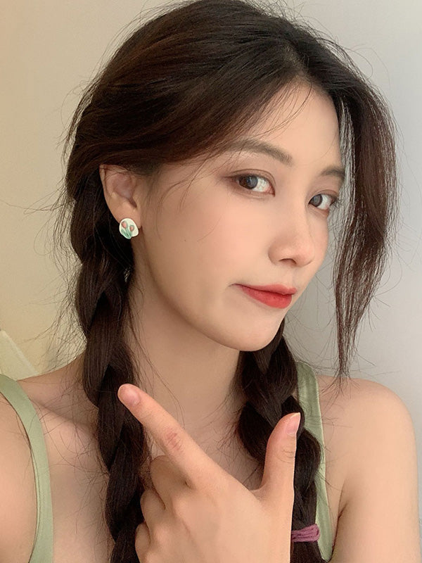 Original Tulip Geometry Earrings Accessories