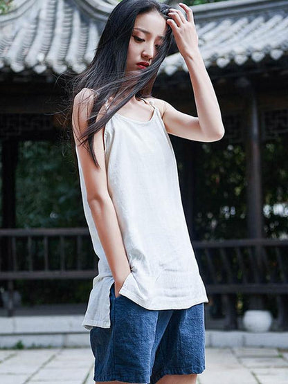 Elegant Linen Camisole