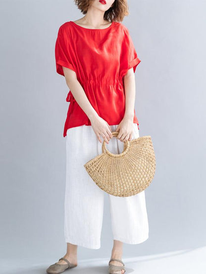 Solid Short Sleeves T-Shirt