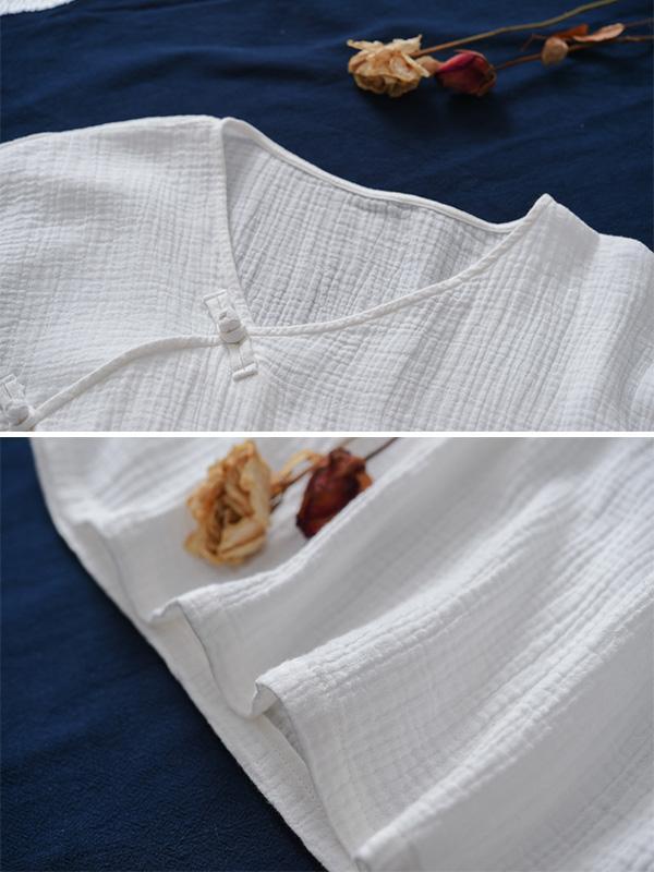 Vintage Solid Irregularity T-Shirts Tops