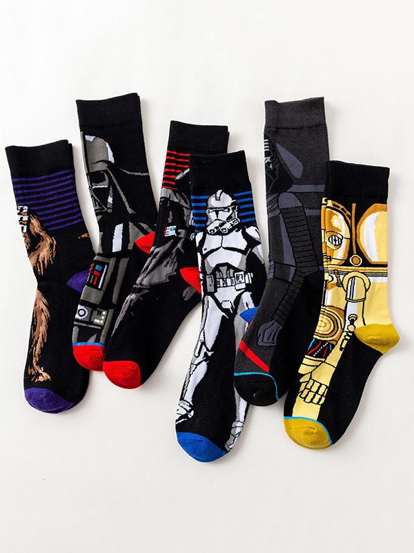 Star Wars Printing Casual Socks