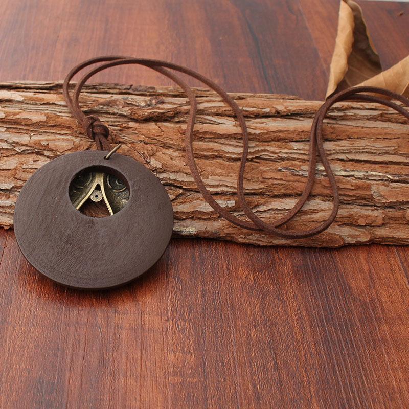 Buykud Alloy Two Fish Five Bells Simple Fashion Necklace