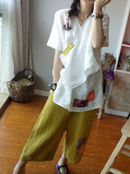 Vintage Ramie Cotton Shirt