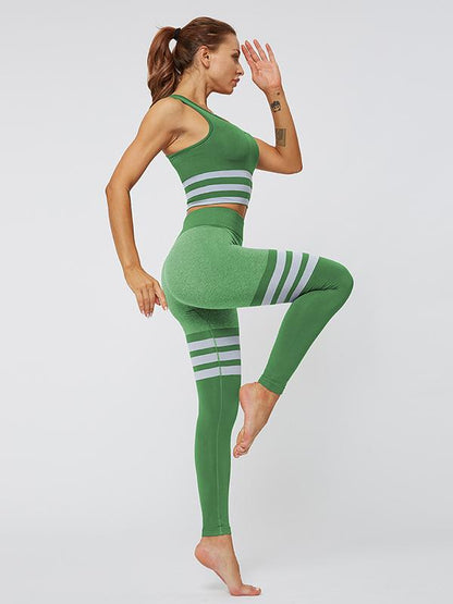 Striped Yoga&Gym Suits