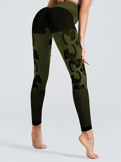 Camouflage Seamless Lift Hip Legging