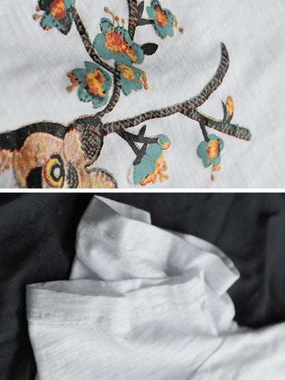 Simple Printed Comfortable T-shirt