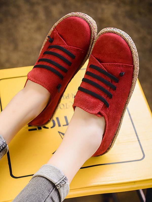 Vintage Slip-on Flats Shoes