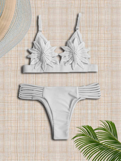 Crochet Hollow Sexy Bikinis Swimwear