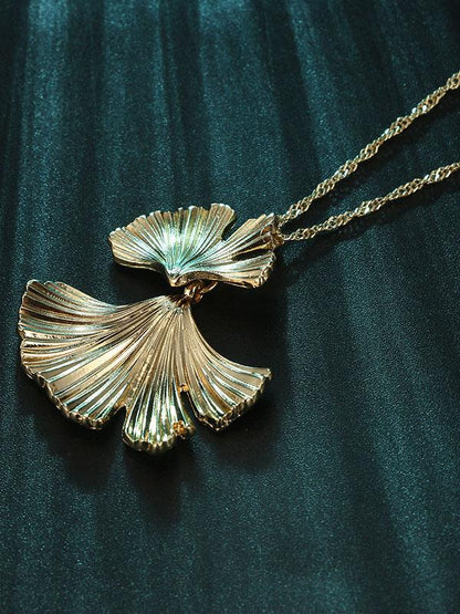 Fashion Ginkgo biloba Necklaces
