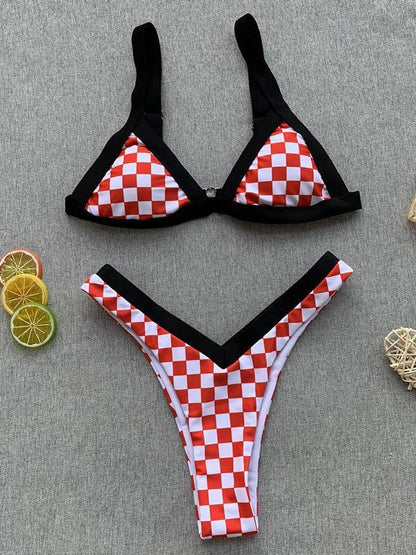 Sexy Triangle Top Beach Bikinis Swimwear